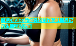 甜糖心vlog教你轻松制作美味甜品记录生活精彩瞬间