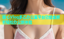 糖心Vlog多乙办公室平台功能全解析轻松办公新体验