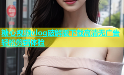 糖心视频vlog破解版下载高清无广告轻松剪辑体验