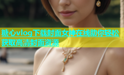 糖心vlog下载封面女神在线助你轻松获取高清封面资源