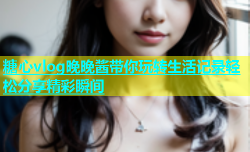 糖心vlog晚晚酱带你玩转生活记录轻松分享精彩瞬间