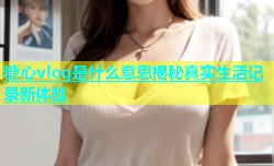 糖心vlog是什么意思揭秘真实生活记录新体验