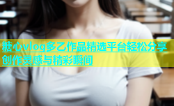 糖心vlog多乙作品精选平台轻松分享创作灵感与精彩瞬间