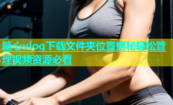 糖心vlog下载文件夹位置揭秘轻松管理视频资源必看