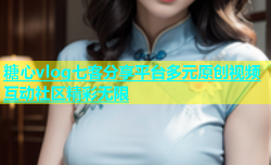 糖心vlog七客分享平台多元原创视频互动社区精彩无限
