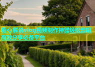 糖心解说vlog视频制作神器轻松剪辑高效分享必备平台