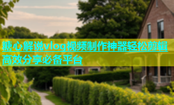 糖心解说vlog视频制作神器轻松剪辑高效分享必备平台
