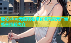 糖心vlog无限观看破解版高清无广告畅享精彩内容