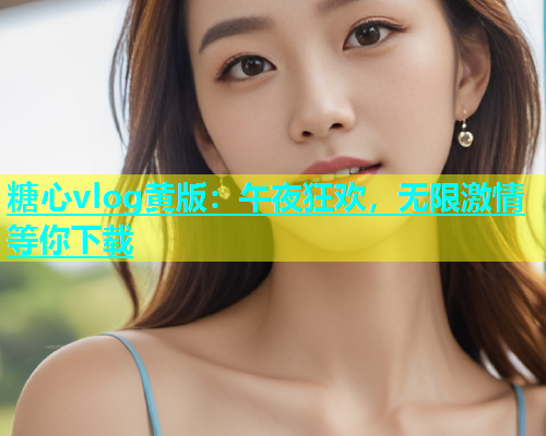 糖心vlog黄版：午夜狂欢，无限激情等你下载  第1张